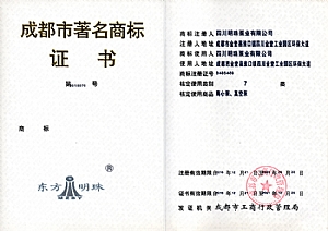 成都市**商標證書(shū)